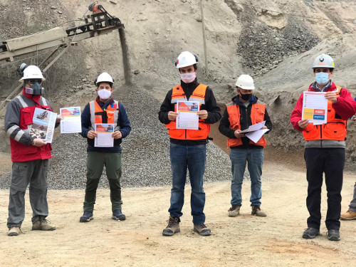 Sernageomin refuerza la fiscalización de medidas de seguridad y prevención por Covid-19 en faenas mineras