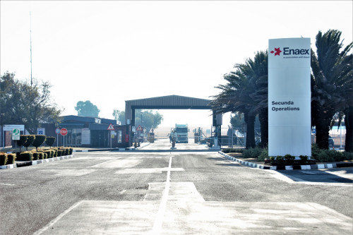 Enaex entra al mercado africano al ingresar a la propiedad de Sasol South Africa Limited