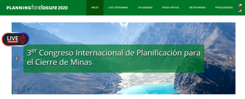 Gecamin anuncia que conferencias y congresos internacionales se realizarán en modalidad online