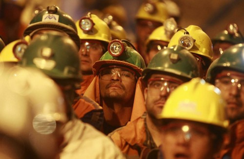 Ocupación en la industria minera cae 21% en los últimos doce meses