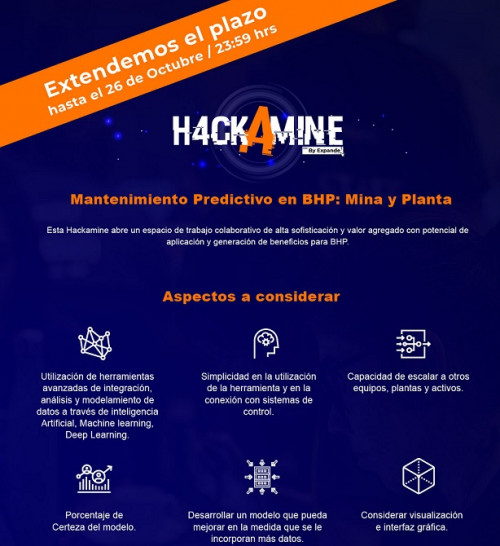 Expande abre convocatoria para segunda Hackamine de BHP en el país