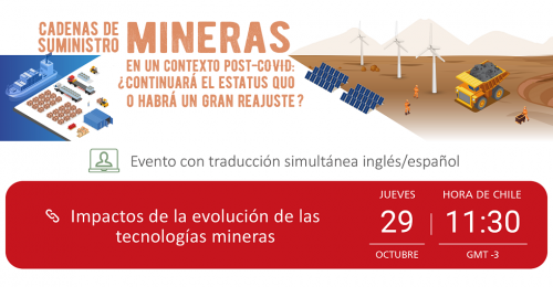 Cesco organiza webinar «Impactos de la evolución de las tecnologías mineras»