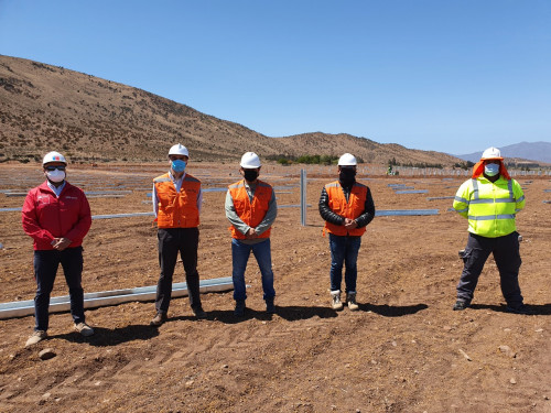 Parque Solar Ovalle Norte inyectará 9MW de potencia al Sistema Eléctrico Nacional