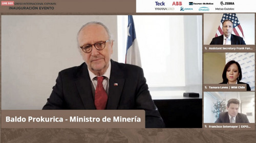 Inauguración de «Feria Virtual Expomin 2020»: Destacan que la minería será clave en la reactivación económica del país