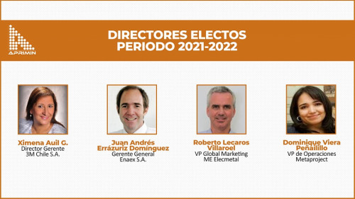 Aprimin elige nuevos directores para el periodo 2021 – 2022