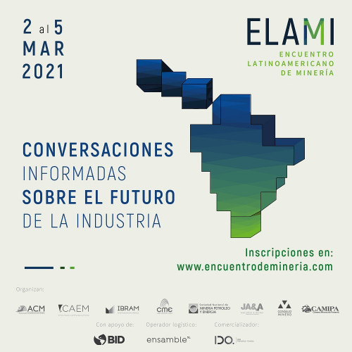 Encuentro Latinoamericano de Minería analizará el panorama y los desafíos de la industria en 2021