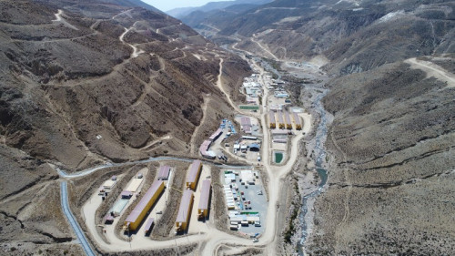 Proyecto Quellaveco alcanza un 53% de avance en sus obras de construcción