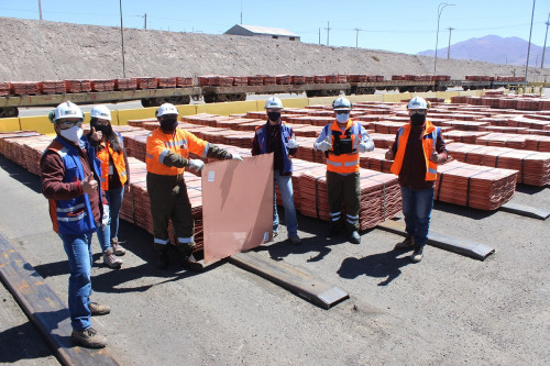 Minera El Abra realiza su primer embarque de cátodos de cobre con clasificación «Copper Mark»