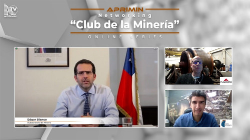 Subsecretario Blanco en Networking de Aprimin: «Queremos que la minería al 2050 sea competitiva y reconocida internacionalmente»