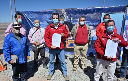 Autoridades anuncian monto histórico en beneficio a mineros de Arica