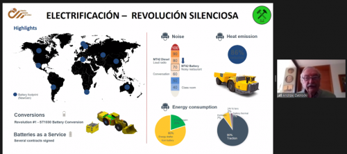 Webinar de la Cámara Minera de Chile aborda los avances de las nuevas tecnologías en la minería subterránea