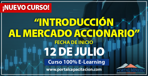 Portal Minero presenta el nuevo curso «Introducción al Mercado Accionario»