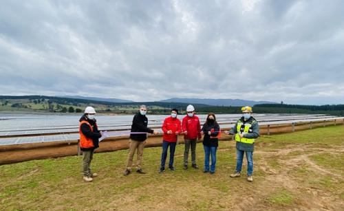 Dos nuevos parques solares entregan desde hoy más energía verde a la Región del Ñuble