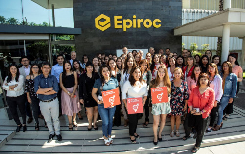 Epiroc obtuvo certificación en la Norma 3262 de Igualdad de Género y Conciliación