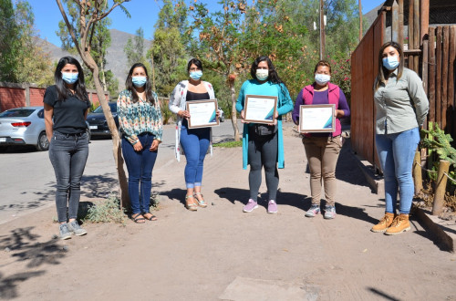 Certifican a vecinas y vecinos de Tierra Amarilla  en cuidado de enfermos domiciliarios