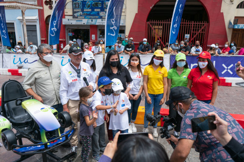 SQM llevó las carreras de E-karts a María Elena y Tocopilla