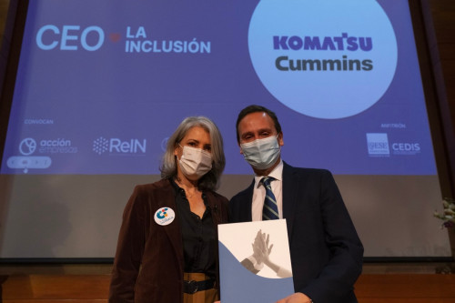 Grupo Komatsu Cummins firmól acuerdo #CEO por la Inclusión
