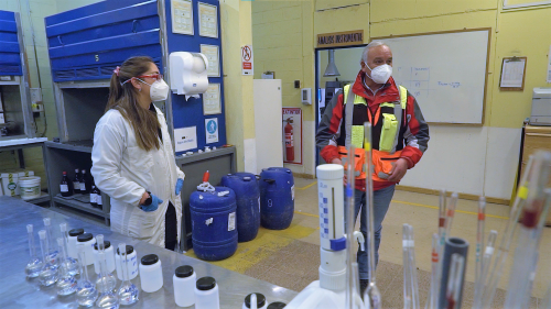Laboratorio químico de La Coipa es acreditado como organismo de inspección aduanero y recinto de ensayo