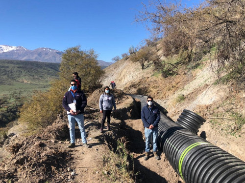 INDAP y Anglo American mejoran la gestión de agua en la agricultura campesina de Chacabuco y Los Andes