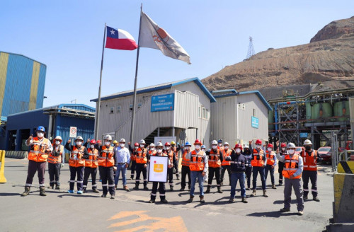 Planta de Caletones de El Teniente recibe premio a la Excelencia Operacional