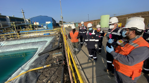 Codelco Ventanas renovó su compromiso de cuidar el agua