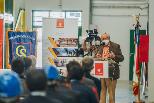 Máximo Pacheco visita Distrito Norte de Codelco y realiza múltiples actividades comunitarias