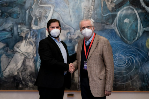 Presidente Boric se reúne con Máximo Pacheco para avanzar  en el robustecimiento de Codelco