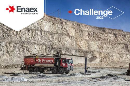 Enaex lanza Challenge 2022: Convocatoria de innovación abierta para mejorar confiabilidad y disponibilidad de sus camiones
