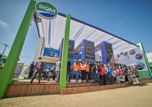 SQM presentó sus acciones de desarrollo sostenible en Exponor 2022