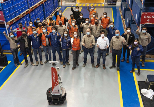 Sierra Gorda es la primera minera en Latinoamérica en usar un robot autónomo para el conteo de inventario