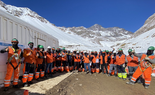 Andina busca aumentar la incorporación de mano de obra local en sus operaciones