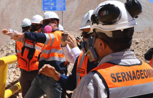 Presidente del directorio de Codelco releva el aporte de Sernageomin para avanzar en seguridad