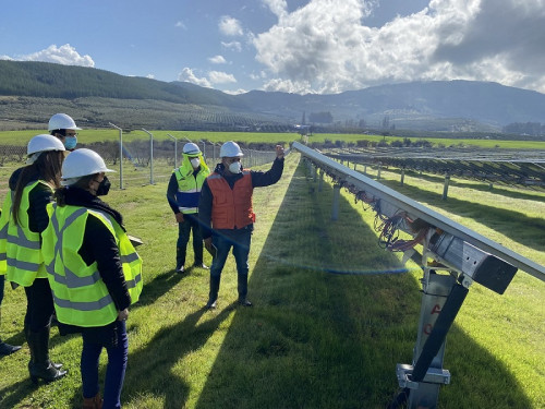 Seremi de Energía destacó el aporte de parques fotovoltaicos en el Maule