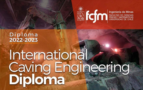 Departamento de Ingeniería de Minas U. de Chile imparte diplomado internacional sobre caving