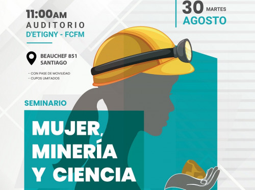 AMTC y Compromiso Minero realizarán seminario sobre Mujer, Minería y Ciencia