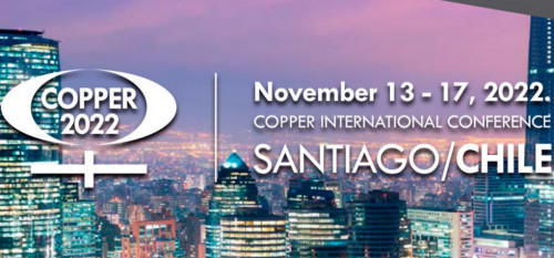 Conferencia internacional Copper 2022 cambió su sede