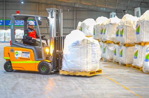 SQM incorporó 30 grúas horquilla eléctricas a su flota