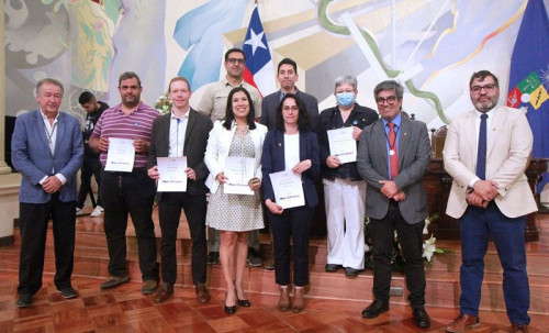 Siete investigadores del AMTC fueron homenajeados por la U. de Chile en sus 180 años