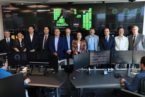 Acciona inauguró su nuevo Centro de Control de Energías Renovables en Chile