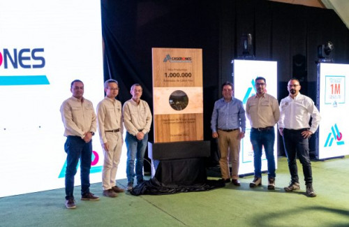 Caserones celebra hito productivo de 1 millón de toneladas de cobre fino