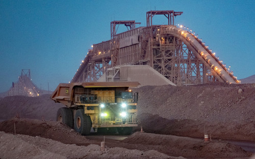Minera Antucoya alcanza cifra histórica de 32 millones de toneladas procesadas