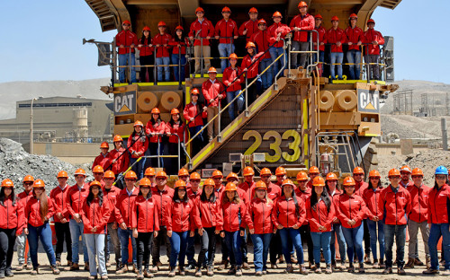 Minera Candelaria inició programa de prácticas profesionales 2023