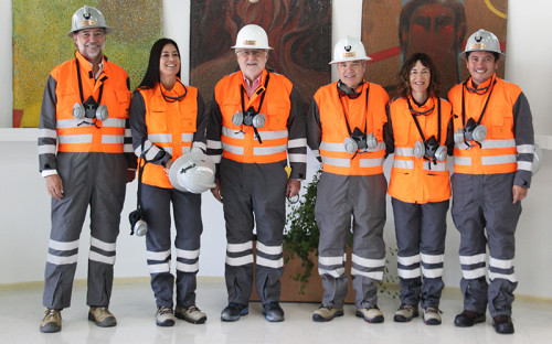 Chuquicamata Subterránea y Radomiro Tomic reciben al directorio de Codelco en terreno