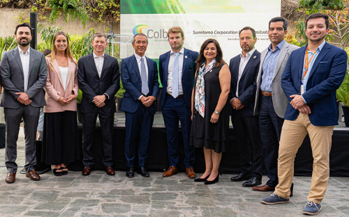 Colbún y Sumitomo firman alianza para desarrollar proyectos de hidrógeno verde para producir amoniaco