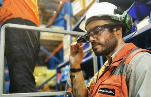 Mineras adoptan tecnología de realidad aumentada para optimizar procesos de tomas de inventarios