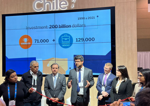 Subsecretario Kracht valora presencia de empresas mineras nacionales en inauguración PDAC 2023