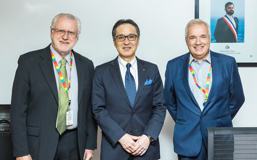 Codelco se reunió con principales ejecutivos de la compañía japonesa Marubeni
