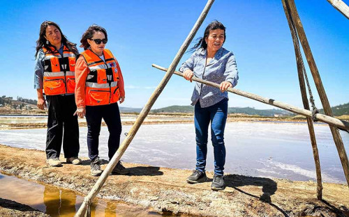 Salineras de Pichilemu y Paredones reciben equipamiento financiado a través del PAMMA Mujer