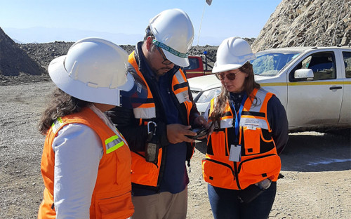 SEA utilizó un dron para visita técnica a proyecto de Compañía Minera del Pacífico