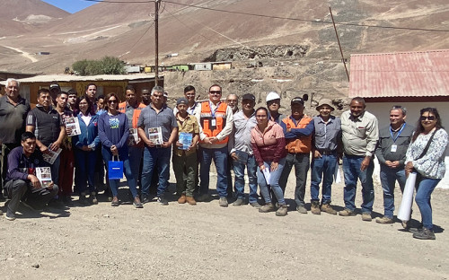 Capacitan a productores y trabajadores en prevención de accidentes en la pequeña minería